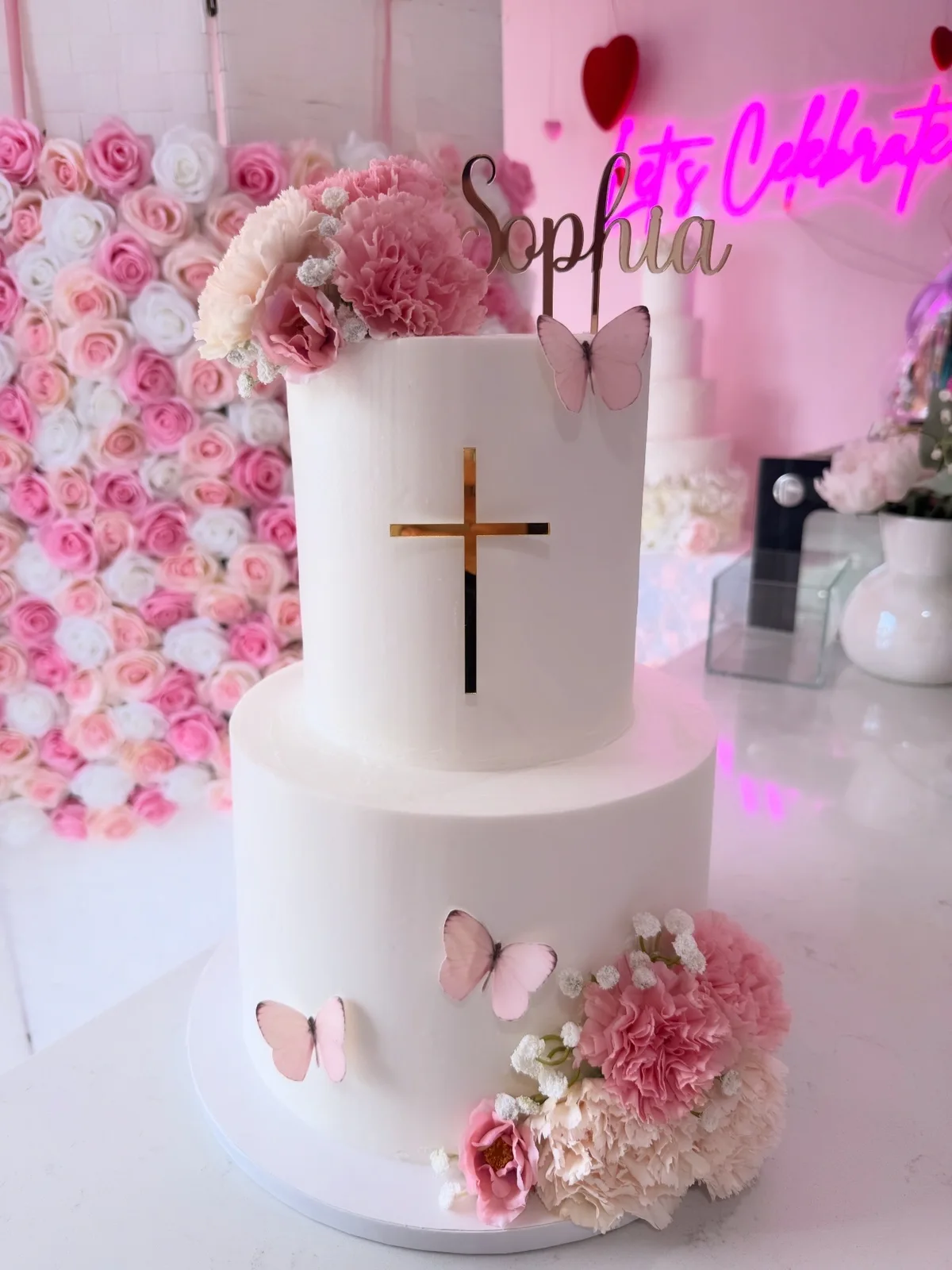 Quinceanera cake by Celebrate the Cake
